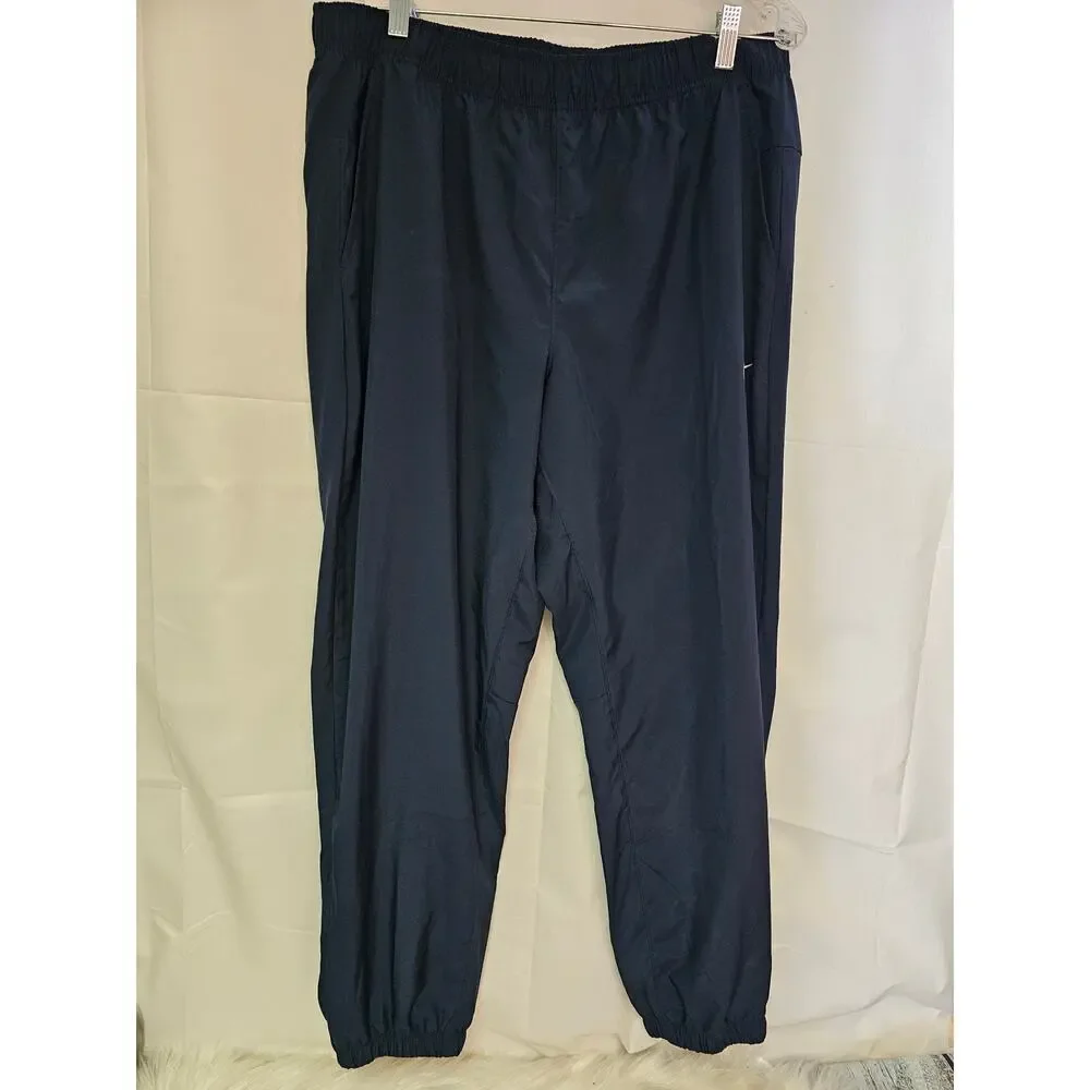 Nike Men's track pants Running Navy Blue Size XL